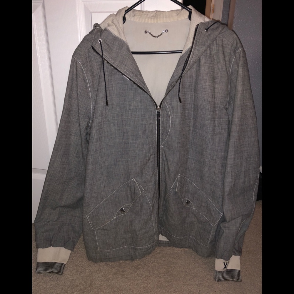 Authentic Men’s Louis Vuitton Jacket with hood